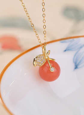 本月新品限时优惠福果吊坠项链