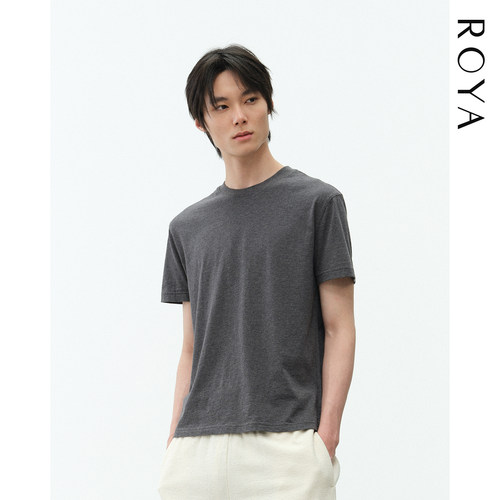 ROYA丨STYLEM/瀧定大阪天竺棉短袖 夏季新品清爽冷感 - 图0