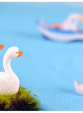 微景观盆栽阳台动物卡通小摆件