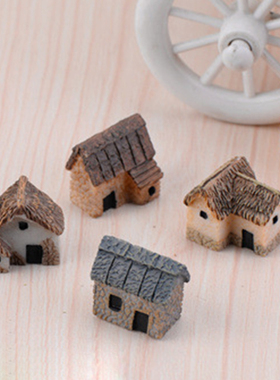 微景观摄影卡通园艺房屋小摆件