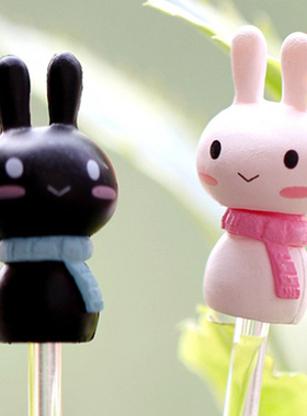 兔子玩具微景观园艺摄影小摆件