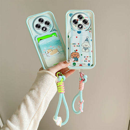 适用OPPO Reno12F 4G/5G海外版手机壳Reno12 FS 5G气囊防摔可插卡软全包边CPH2637保护套个性创意卡通可爱新 - 图2