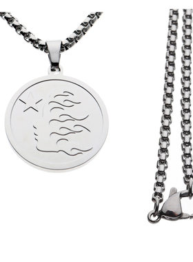 Hellstar Logo Pendant Chain Necklace 项链