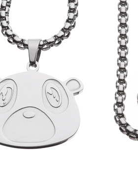 欧美情侣吊坠项链钛钢