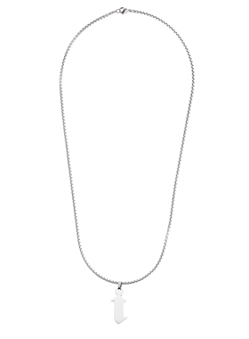 Kendrick Lamar i Logo Hip Hop Pendant Chain Necklace