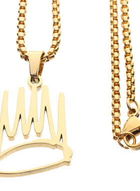 J Cole Kendrick Lamar necklace嘻哈个性情侣吊坠项链