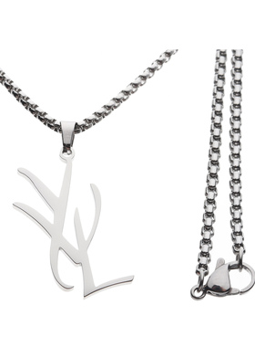 Playboi Carti YVL Hip Hop Rapper Pendant Chain Necklace 项链