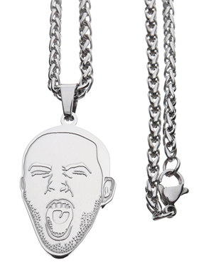 MAC吊坠项链欧美潮牌男女