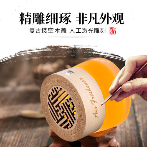 固体香膏车载香水持久淡香氛汽车内摆件空气清新剂车用香薰高档男 - 图1