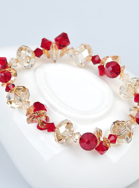 晶柜正品奥地利水晶女送女友百搭