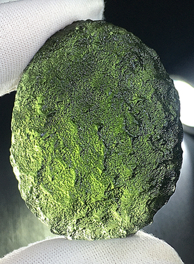 捷克玻璃陨石吊坠玻璃陨石项链