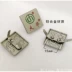 Hành lý vuông 22mm kim loại ký hành lý tùy chỉnh có thể uốn cong bảng tên chân phụ kiện hành lý khóa giày khóa trang sức - Phụ kiện hành lý