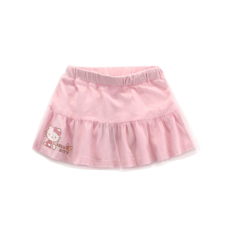 Hello Kitty可爱韩版宝宝女童纯棉网纱半身裙子百褶裙公主裙,淘宝优惠券,粉丝福利购,淘宝优惠卷