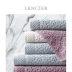 LENCIER Lanxu Thiết kế Jacquard thanh lịch Khăn bông 2 gói Essan - Khăn tắm / áo choàng tắm