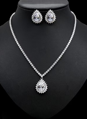 锆石铜女环保铜材质镶嵌锆石