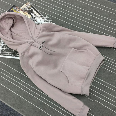 Autumn Winter Print Pullover Loose Women Hoodies Sweatshirt-图2