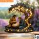 Cross-border new Jesus Tree of Life 2D acrylic decorative ornaments home decoration small gifts holiday gifts
