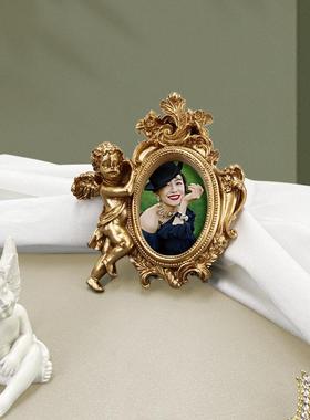 跨境ins拍照小道具维多利亚风可爱天使树脂摆件欧式饰品拍摄摆饰