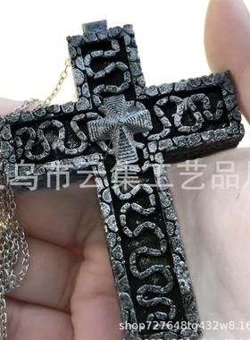 跨境 Thanos 230 - Squid Thanos Game & Cross Necklace十字项链