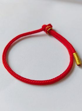 纯手工编织八股编四面佛手绳