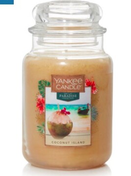 yankee蜡烛薰衣草香草Lavender vanilla椰子海岛coconut island礼 - 图1