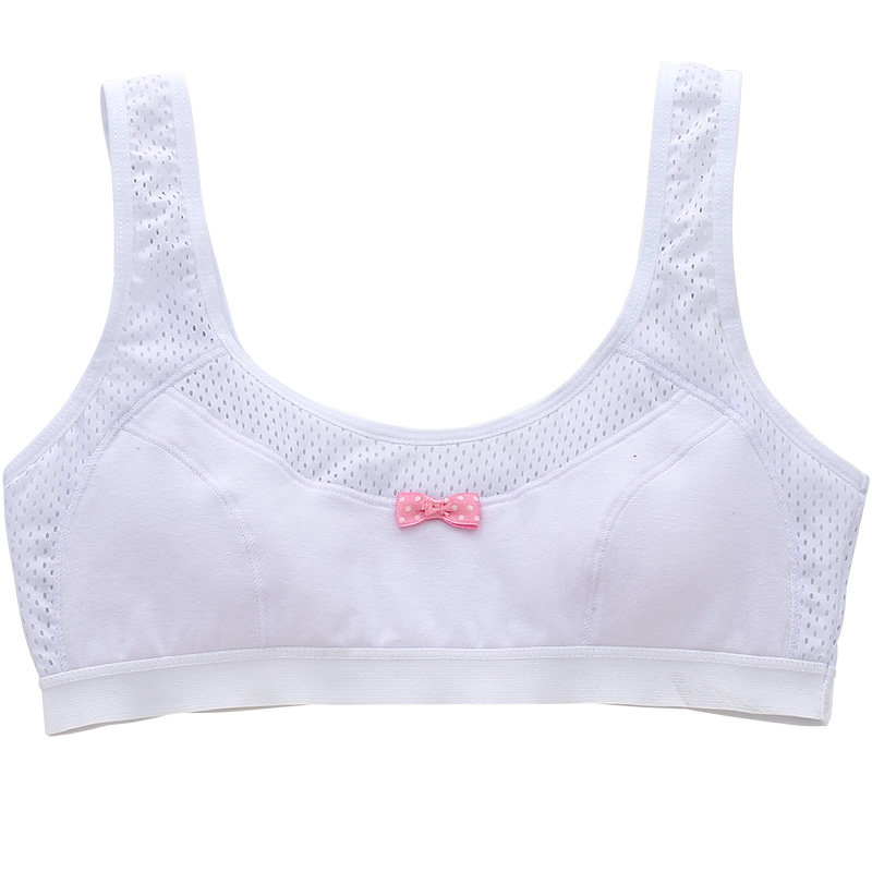 少女学生14-16-17岁发育期女孩文胸 笑雪抹胸