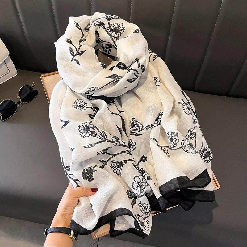 2025秋冬新款棉麻围巾女精致高级感文艺休闲旅游保暖薄款披肩围脖,淘宝优惠券,粉丝福利购,淘宝优惠卷