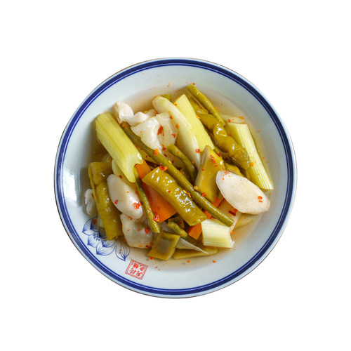 广西酸野柳州酸料老坛酸刀豆酸包菜豆角姜辣椒酸芥菜腌制什锦泡菜 - 图3