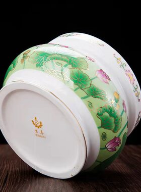 中式佛具用品观音香炉白陶瓷香炉财神香炉佛心经供佛莲花香炉