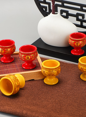 陶瓷酒杯陶瓷中式家用