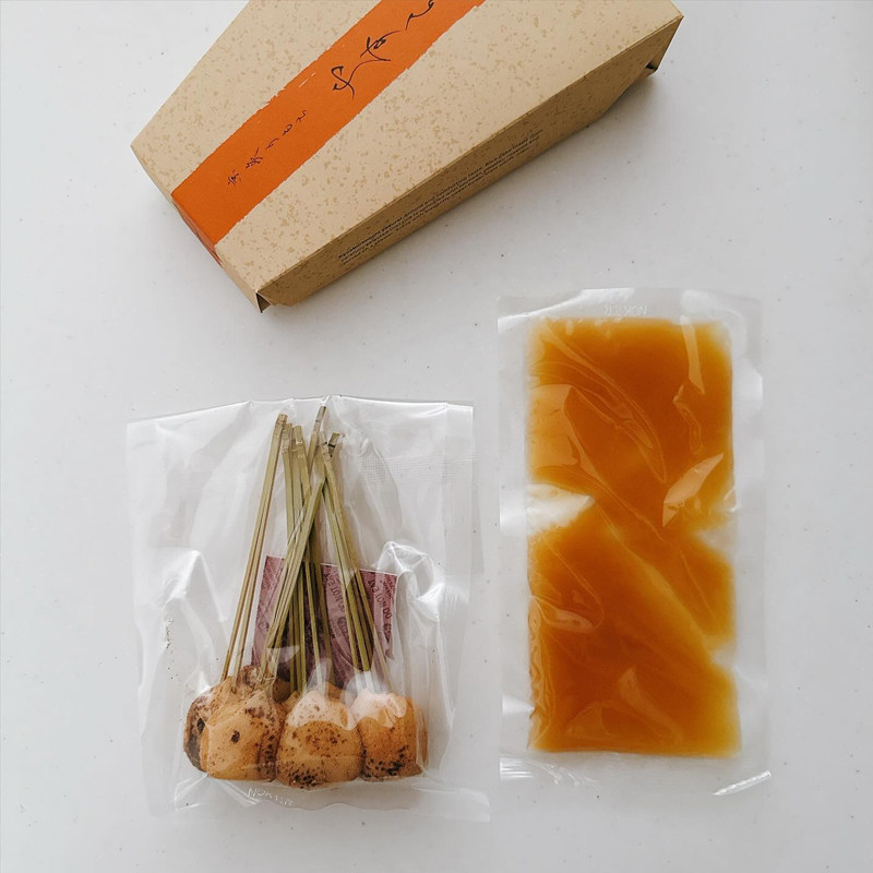 【现货】日本七条观春堂京都烤年糕串麻薯白味噌酱礼盒进口零食,淘宝优惠券,粉丝福利购,淘宝优惠卷