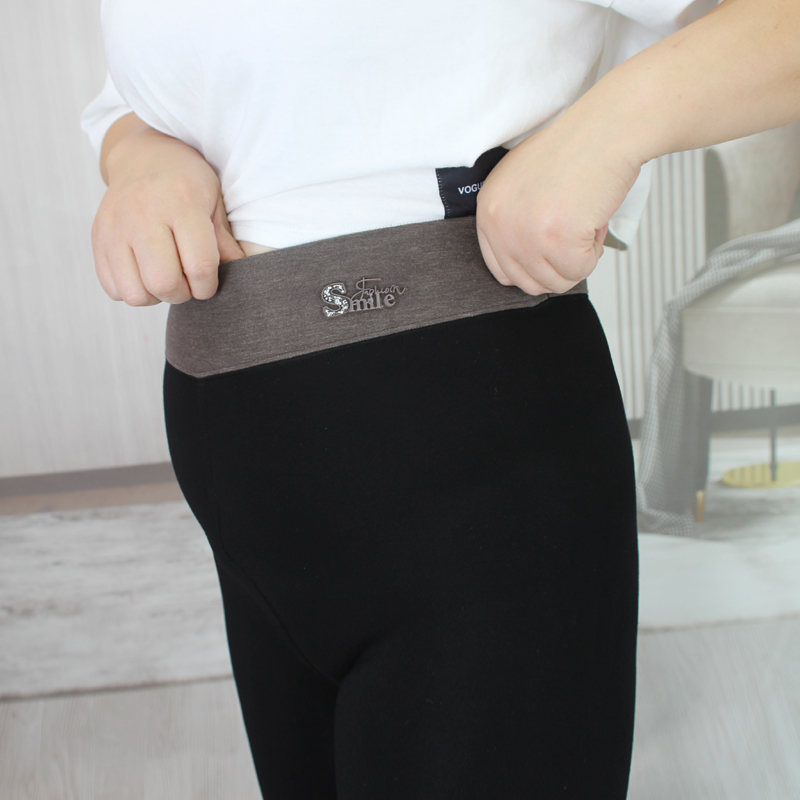 打底裤女秋外穿配裙子大码胖mm200斤高腰不掉档冬季加绒加厚保暖 - 图3