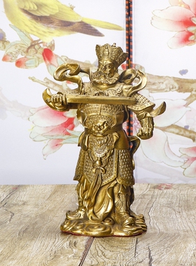 全铜四大天王佛堂神像金刚护法