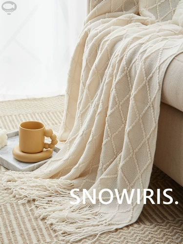 Nordic Dofa Blanket ins retro Одеяло воздух -кондиционированное одеяло.