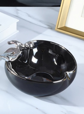 创意平安喜乐苹果陶瓷收纳摆件