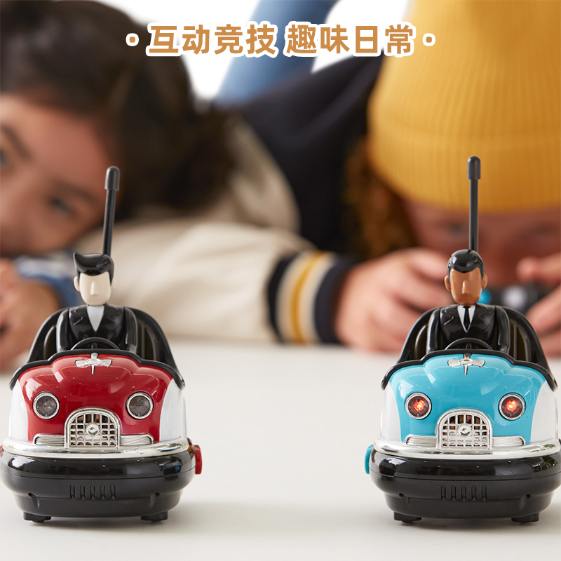 FAO男孩rc遥控碰碰车套装儿童电动对战玩具互动竞技圣诞节礼物 - 图2