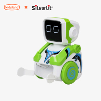 Silverlit Silver Glow Playing Robot Electric Remote Control Intelligent Child Boy Interactive Puzzle Toy Gift