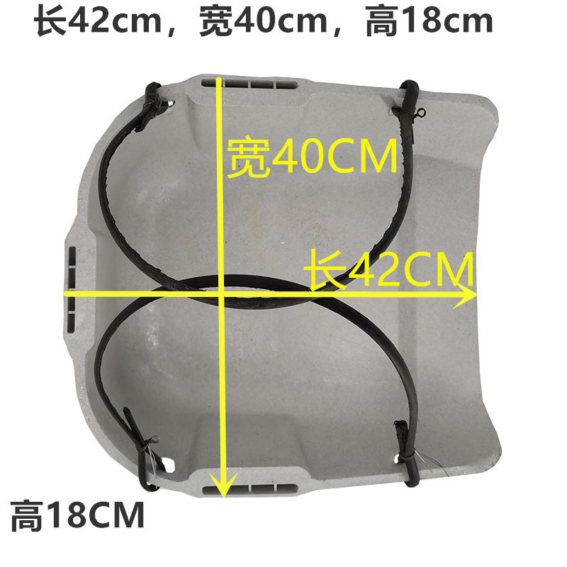 农用建筑篮子挑泥沙畚箕簸箕挑土塑料工地塑料橡胶畚箕铲子土篮子 - 图3