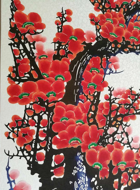 中国蔚县剪纸装饰画礼品送老外