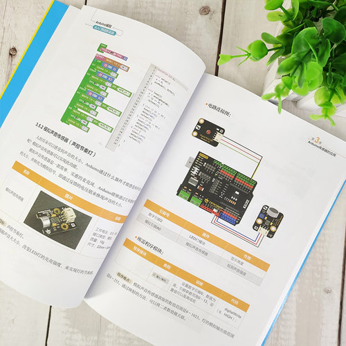 Arduino编程从入门到进阶实战 全彩印刷 微视频讲解 图形化与代码对照 轻松玩转Arduino开源硬件编程 大量丰富有趣的实例 博库网 - 图1