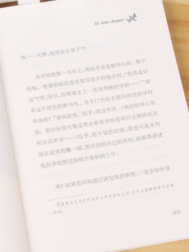 35公斤的希望 大奖小说精品图书 适合8-12岁儿童文学课外小说阅读成长故事书 三四五年级 阅读书籍 新蕾出版社 正版 - 图2