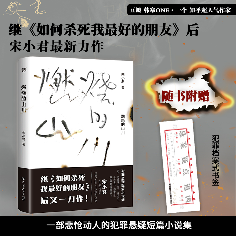 【附赠犯罪档案式书签】燃烧的山川宋小君著如何杀死我的朋友一部悲怆炽热又动人的悬疑案11个离奇却又贴近现实的罪案小说书籍-图3