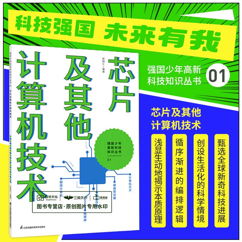 强国少年高新科技知识丛书全10册芯虚拟现实及其他计算机信息技术-图3