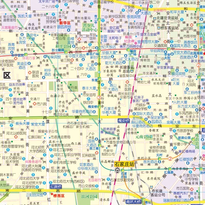 2024新版 河北省交通旅游图 便携易折叠 公路交通详图 旅游地图集 地级市城区街道详图 交通指南 旅游向导 出行指南旅游路线 - 图1