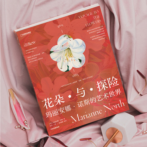 【赠精美明信片+2023月历】花朵与探险 玛丽安娜诺斯的艺术世界 玛丽安娜诺斯著 纸上植物园 英国皇家植物园邱园授权 中信出版 - 图2