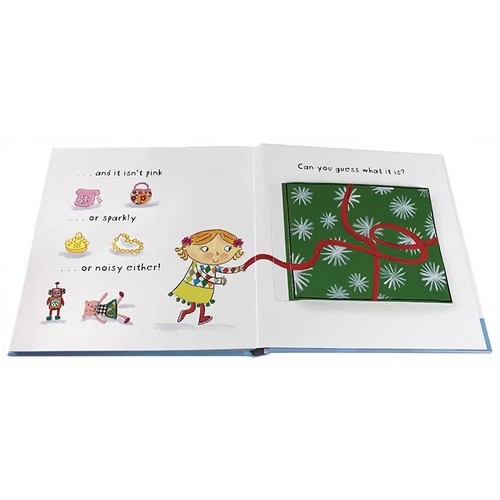 Lulu's Christmas: A very merry interactive book  露露的圣诞节 英文原版绘本图画书 触摸翻翻书幼儿启蒙认知圣诞节庆绘本 - 图2