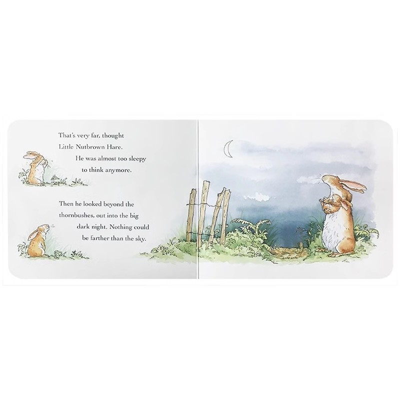 Guess How Much I Love You 猜猜我有多爱你 亲子宝贝英文原版绘本纸板书美国必读书单廖彩杏吴敏兰推荐幼儿图画书英语读物 美版,淘宝优惠券,粉丝福利购,淘宝优惠卷