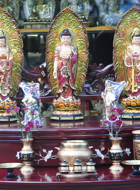 红花梨 实木 供桌 佛桌 佛龛 香案 供桌 佛台 深雕 莲花 带八仙桌