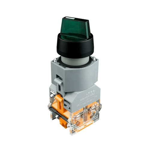 Крутящийся переключатель с подсветкой, 24v, 220v, электроуправление