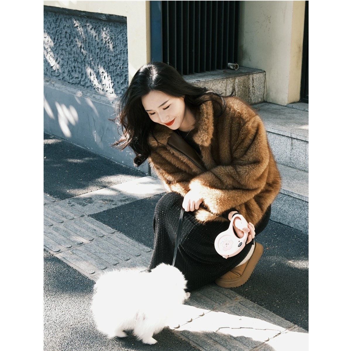 生哥家 捡漏400+高货！质感超赞！秋冬氛围感加厚保暖女皮草外套,淘宝优惠券,粉丝福利购,淘宝优惠卷